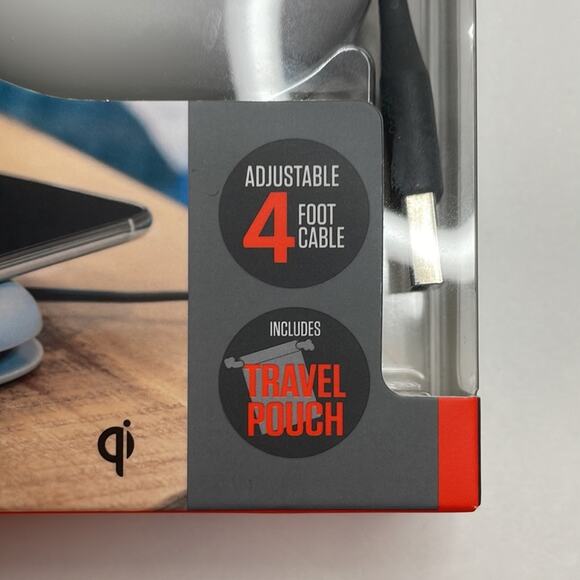 NWT ventev wireless charger wrap mini - Picture 2 of 3